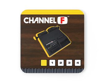 Channel F Cork Back Coaster