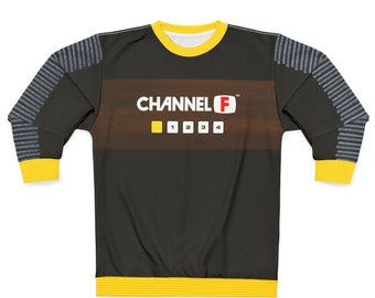 Channel F Unisex Sweatshirt (AOP)