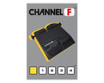 Channel F Wall Decals