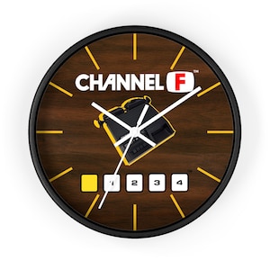Channel F Wall Clock