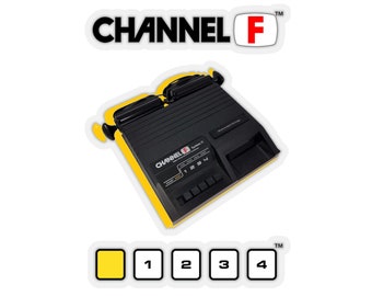 Channel F Kiss-Cut Stickers