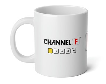 Channel F Jumbo Mug, 20oz