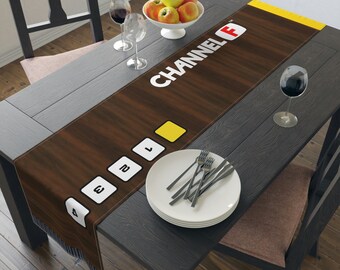 Channel F Table Runner (Cotton, Poly)