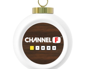 Channel F Christmas Ball Ornament