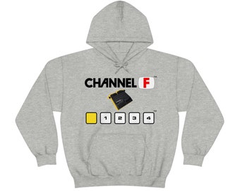 Channel F Unisex Heavy Blend Hooded Sweatshirt