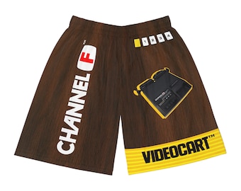 Channel F Basketball Shorts (AOP)