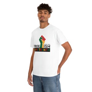 Juneteenth Freeish Unisex Heavy Cotton Tee T-Shirt