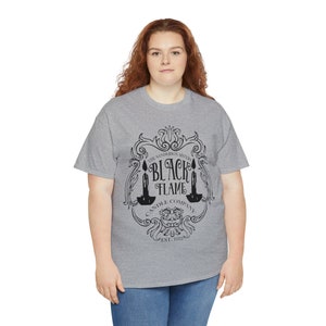Black Flame Unisex Heavy Cotton Tee