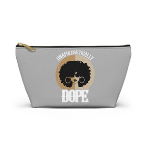 Dope Makeup Travel Accessory Pouch w T-bottom Case