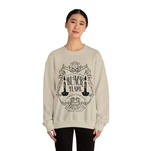 Black Flame Unisex Heavy Blend™ Crewneck Sweatshirt