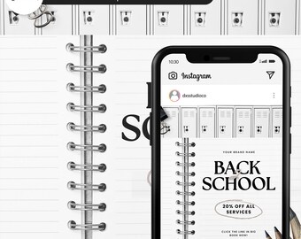 BACK TO SCHOOL Sale Flyer Template| Back 2 School Hair Flyer| Back 2 School Wax Flyer| Diy Canva Template| Braid Flyer| Nail Flyer| Ig Flyer