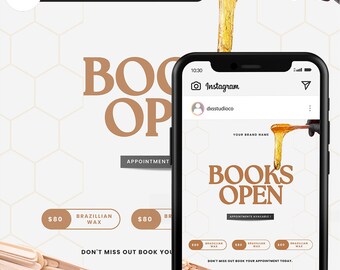 Canva Flyer Wax Template Brazilian Wax Special E-Flyer Waxing Template Spa Instagram Flyer Wax Salon Editable Flyer Wax Deals Vajacial Flyer