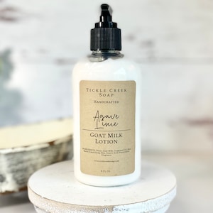 Goat Milk Lotion Organic Body Lotion Small Batch Lotion Hand Lotion Natural Lotion Shea Butter Lotion Goat Lotion Scented Lotion Hand Cream