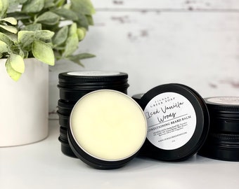 Beard Care Kit Mens Grooming Gift Beard Itch Relief Organic Beard Butter Natural Beard Moisturizer Gift for Husband Birthday Self Care Kit