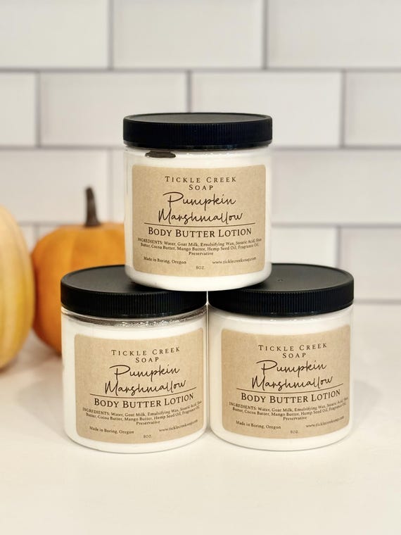 Pumpkin Marshmallow Goat Milk Body Butter