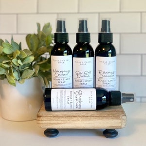 Room Spray Home Fragrance Natural Air Freshener Bedroom Linen Spray Fabric Refresher Essential Oil Aromatherapy Living Room Fresh Scent