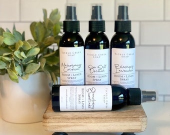 Ambientador en spray para el hogar, fragancia natural, ambientador para ropa de cama, ambientador de telas, aceite esencial, aromaterapia, aroma fresco para la sala de estar.