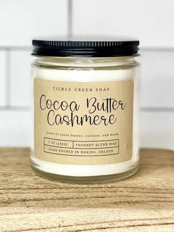 Cocoa Butter Cashmere 7 oz Coconut Apricot Candle