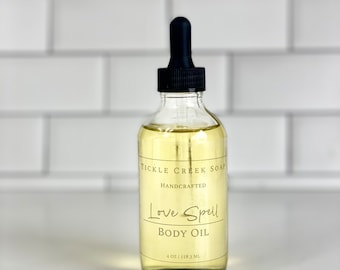 Hydraterende lichaamsolie Natuurlijke zelfverzorging Cadeau voor haar Biologische huidverzorging Massageolie Droge huid Verlichting Badolie Spa cadeau Jubileumcadeau