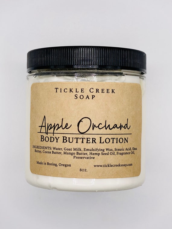 Apple Orchard Goat Milk Body Butter Lotion
