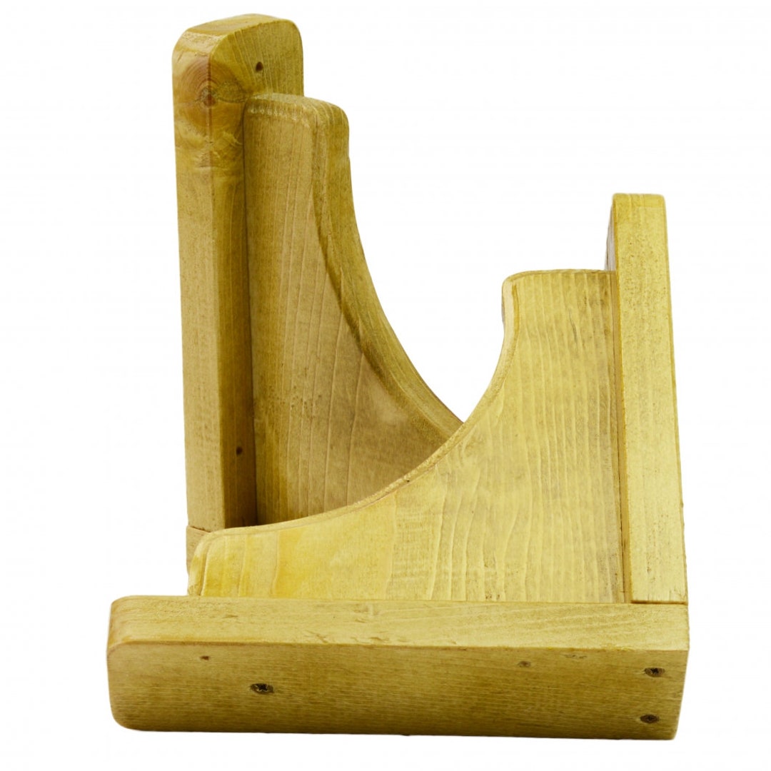 2 X Wooden Shelf Brackets Gallows Bracket 180mm X 200mm Etsy UK