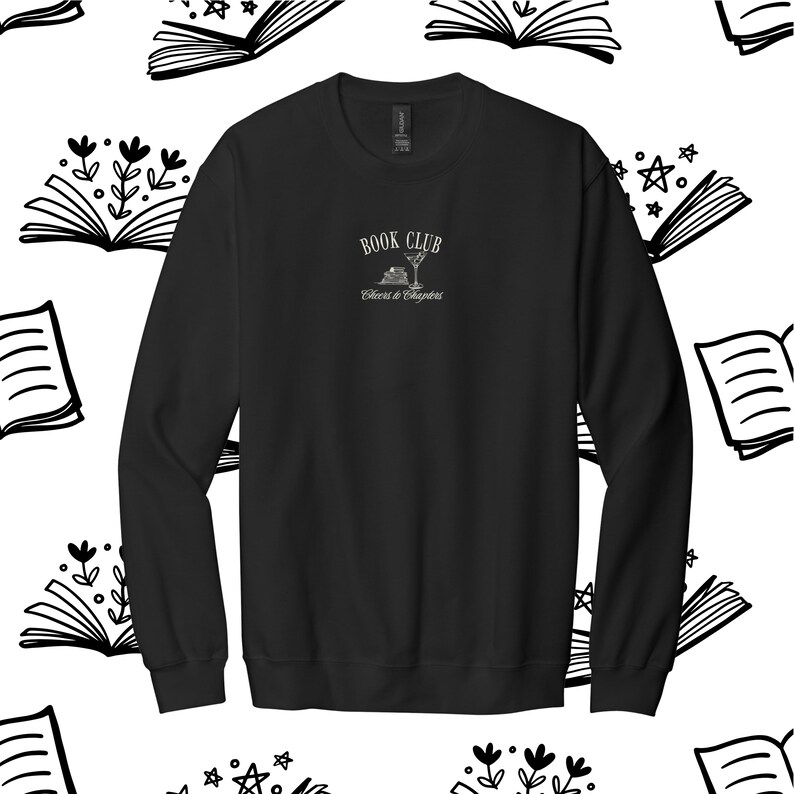 Club de lectura - Sudadera bordada Paragon/Lavanda imagen 8