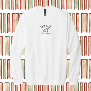 Club de lectura - Sudadera bordada Paragon/Lavanda imagen 5
