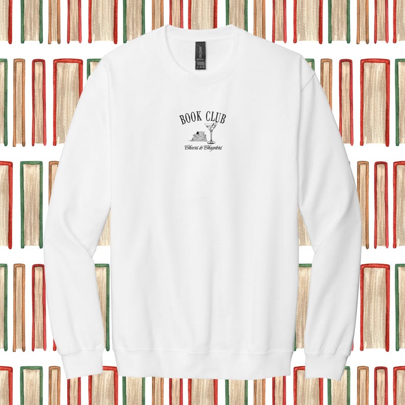 Club de lectura - Sudadera bordada Paragon/Lavanda imagen 5