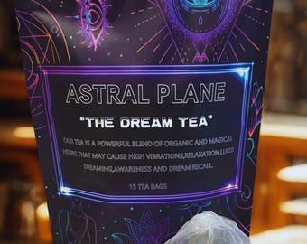 thumbnail image 2 of Elysian Fields™ Vivid Dreaming Tea Blend By Relax Remedy - Blue Lotus, Mugwort, Damiana (Organic) 2 of 5