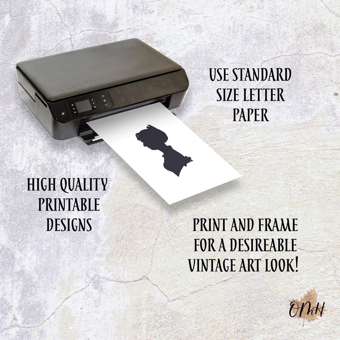 Vintage Silhouette Art / Silhouette Art Bundle / Printable - Etsy