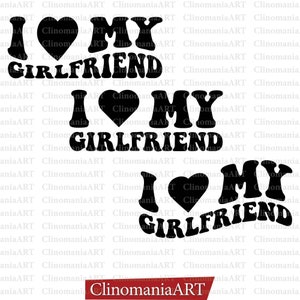Will You Be My Girlfriend SVG, Be My Girlfriend SVG, Girlfriend Svg,  Valentine's Cake Topper Svg, Valentines Laser Cutout Svg 