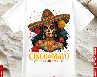 Cinco de Mayo Girl Png, Mexican Day Png, Fiesta Squad Png, Mexican Festival Gift, Cinco De Mayo Party, Tequila Png Margarita Sublimation