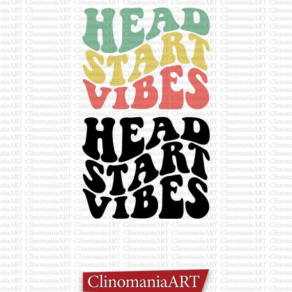 Head Start Vibes Svg Head Start Svg Back to School Svg Etsy