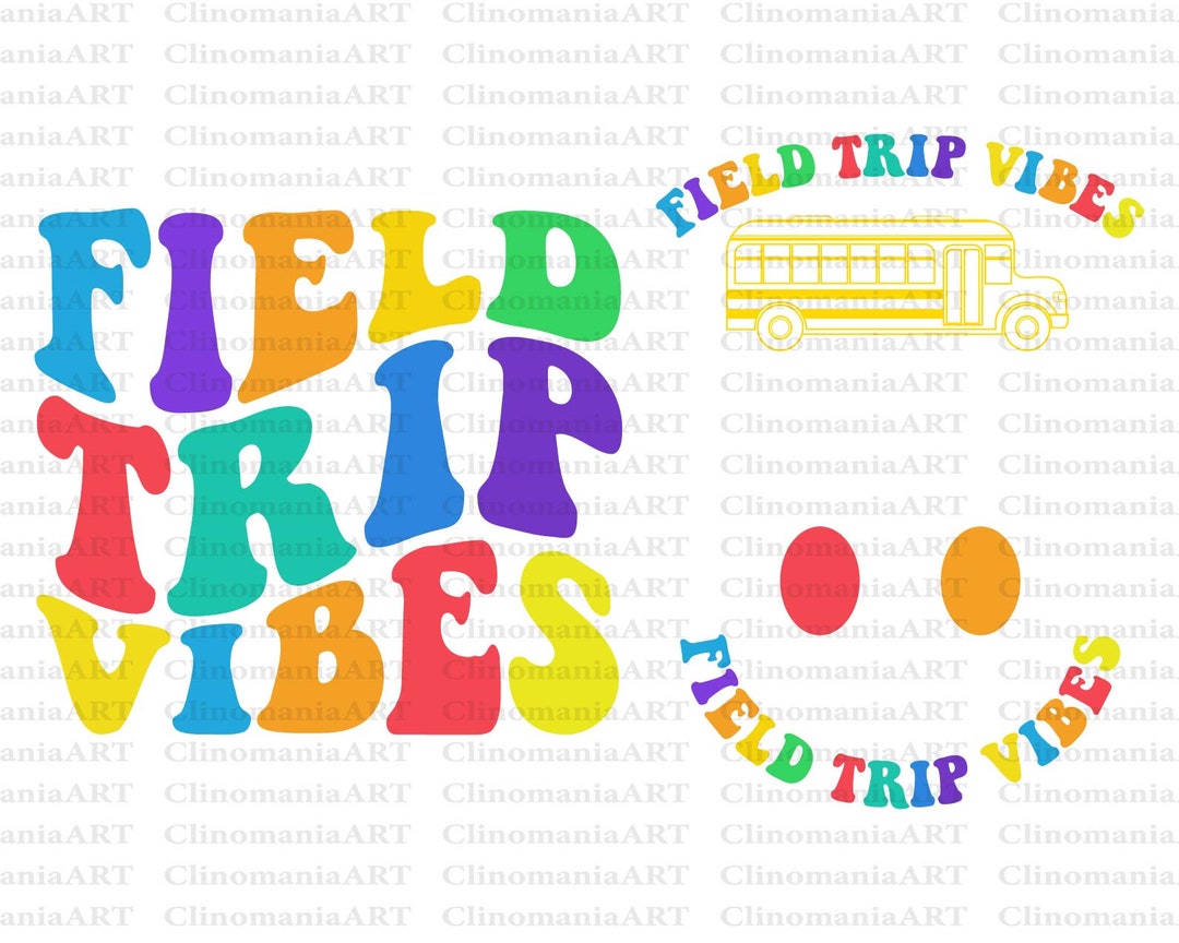 Field Trip Vibes Svg Field Trip Squat Svg Field Day 2023 Etsy