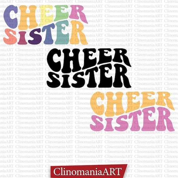 Cheer Sister Svg Football Sister Svg Cheer Svg Cheerleader - Etsy