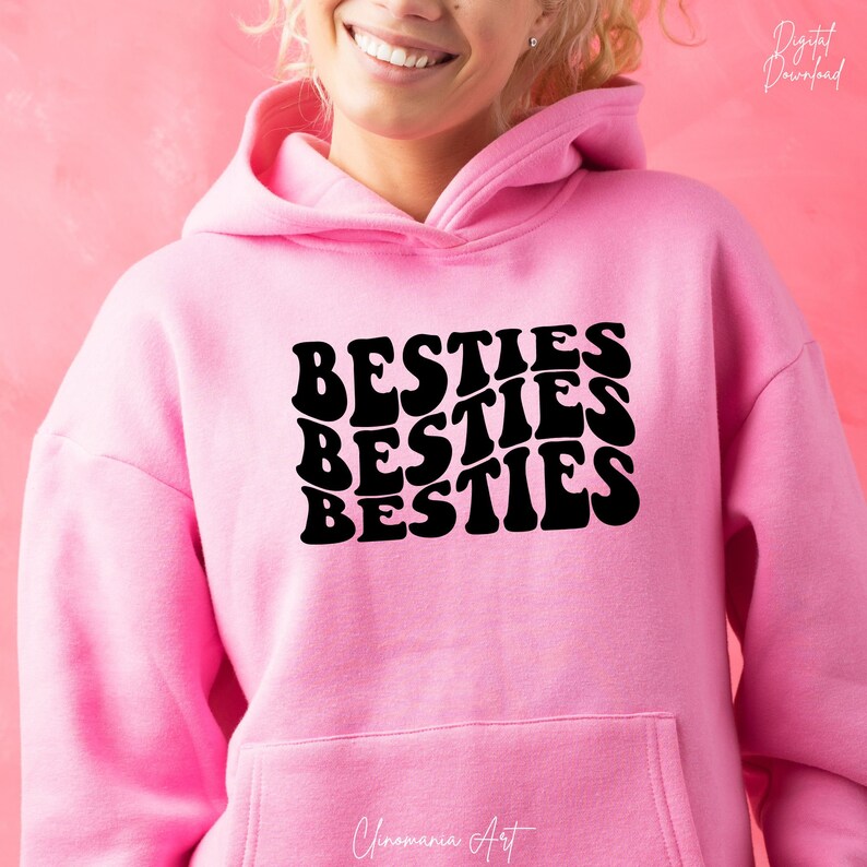 Besties Svg Best Friends Svg Friendship Svg Besties Png Etsy