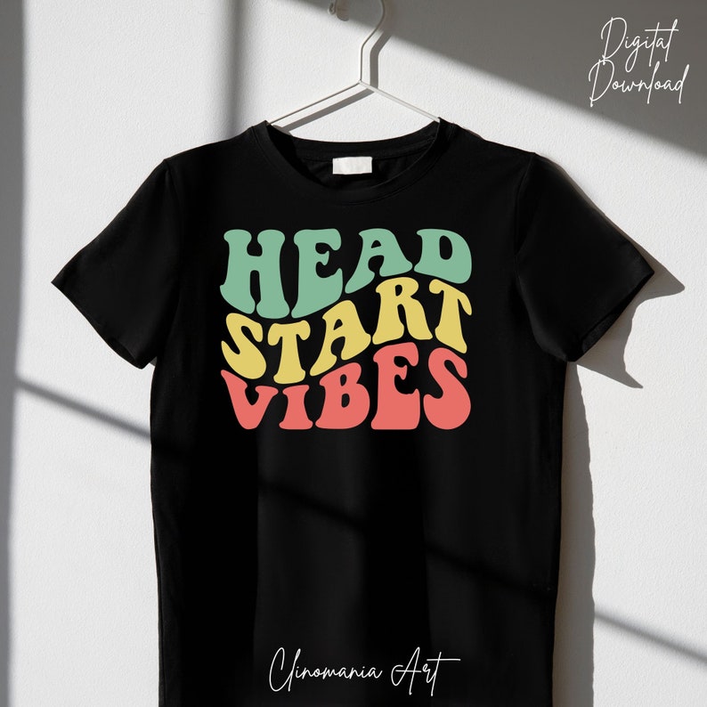Head Start Vibes Svg Head Start Svg Back to School Svg Etsy
