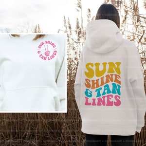 Sun Shine and Tan Lines Svg, Trendy Summer Svg, Tan Lines Png, Beach T-shirt Svg, Vacay Svg, Beach Quotes Svg, Summer Shirt Svg, Summer Png