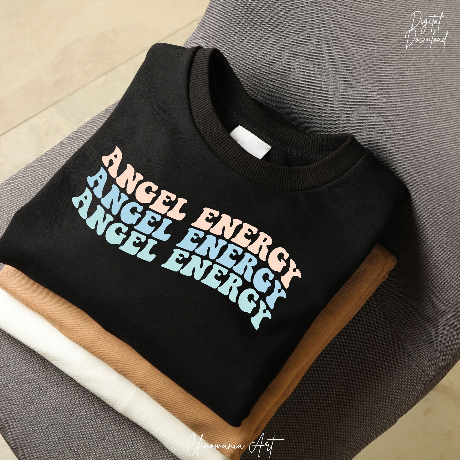 Angel Energy Svg Halo Angel Svg Angel Vibes Svg Positive - Etsy