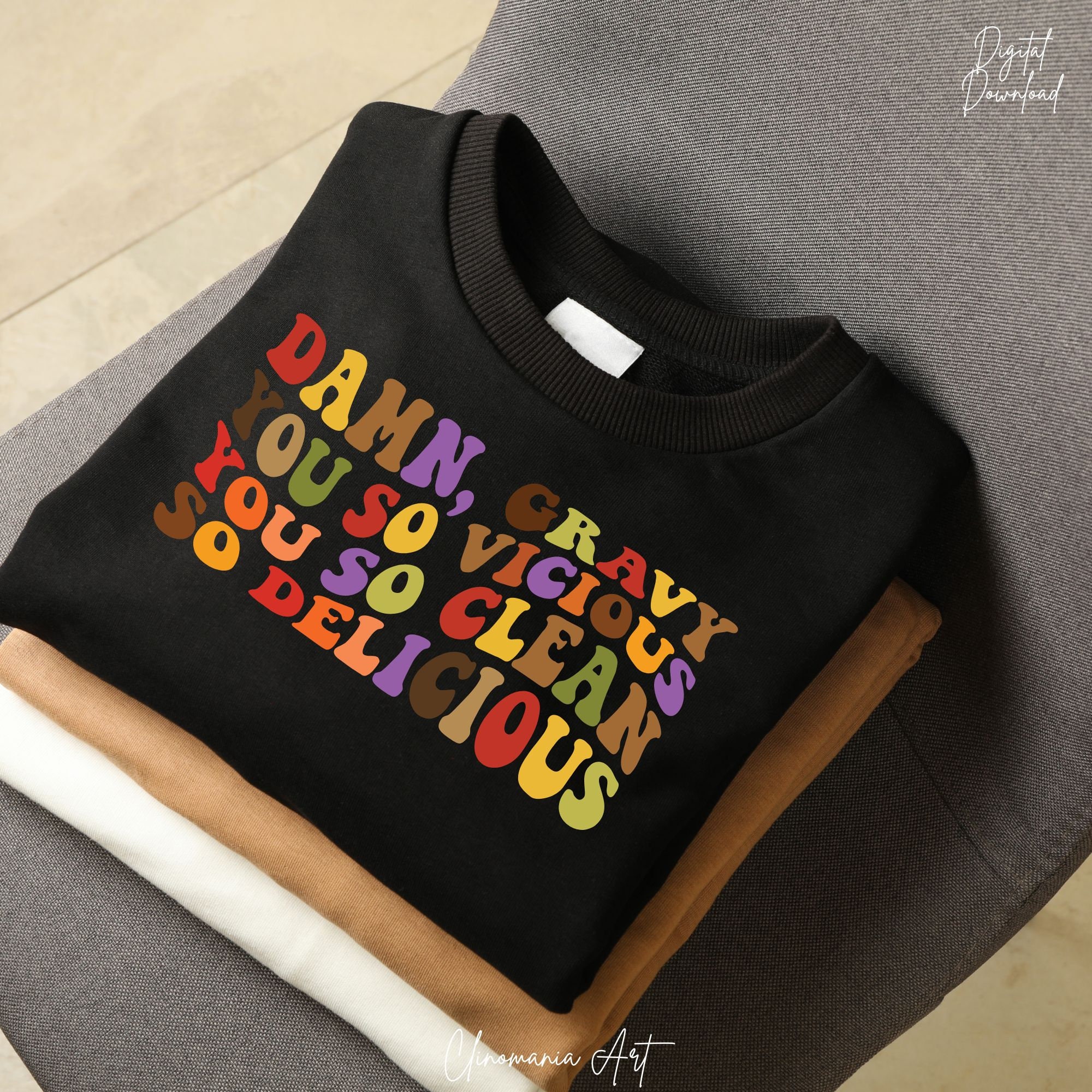 Damn Gravy You so Vicious You so Clean so Delicious Svg Etsy