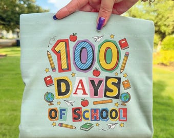 100 Days of School Coquette Png, 100 Days of School PNG, Teacher 100 Days, 100 Days Png, Digital Download