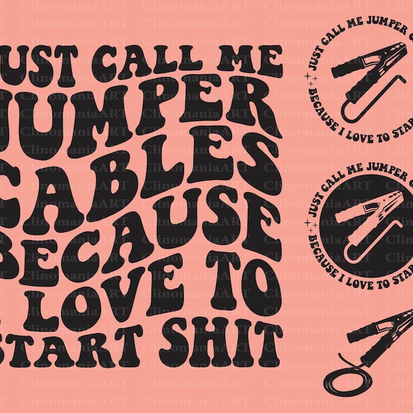 I Got You Some Jumper Cables Sublimation Etsy