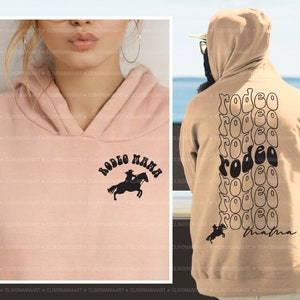 Rodeo Mama SVG: Cowgirl Design, Country Shirt, Mom Gift (Digital Download)