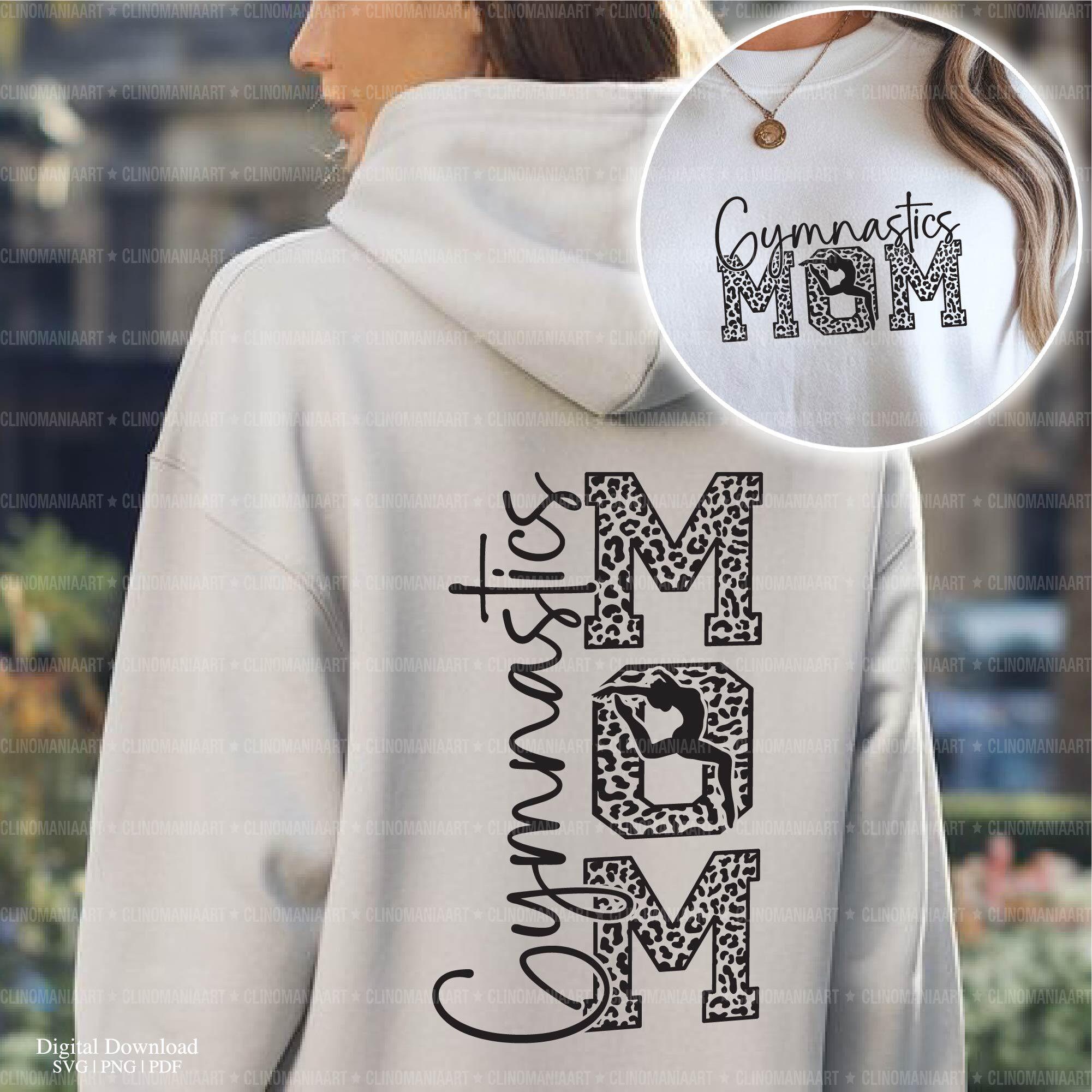 Gymnastics Mom SVG: Retro Gymnastics Design (Digital Download)