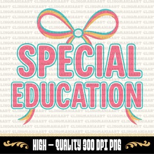 Leraar speciaal onderwijs png, coquette terug naar school png, SPED shirt png, preppy roze leraar leven png, inclusie is belangrijk, leraar autisme