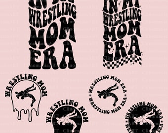In My Wrestling Mom Era Svg, Wrestling Mom Svg, Wrestling Lover Svg, Wrestling Png, Wrestling Shirt Svg, Sports Mom Svg, In My Mom Era Svg