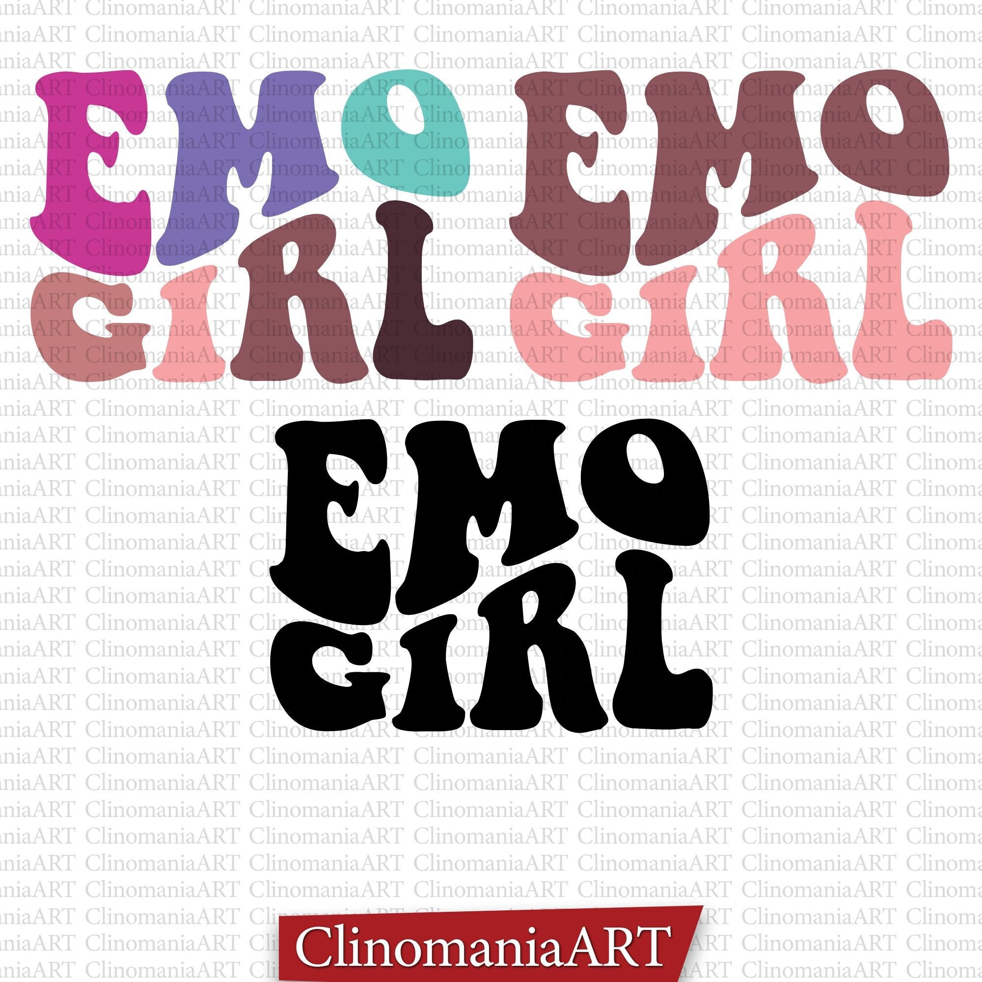 Emo Girl Svg Elder Emo Svg Millenial Svg Emo Svg Astrology 