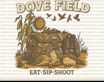 Meet Me at the Dove Field Png, Hunting Season Png, Dove Hunter Png, Camo Bow Png, Hunting Lover, Fall Country Png, Camo Bag and Cornfield