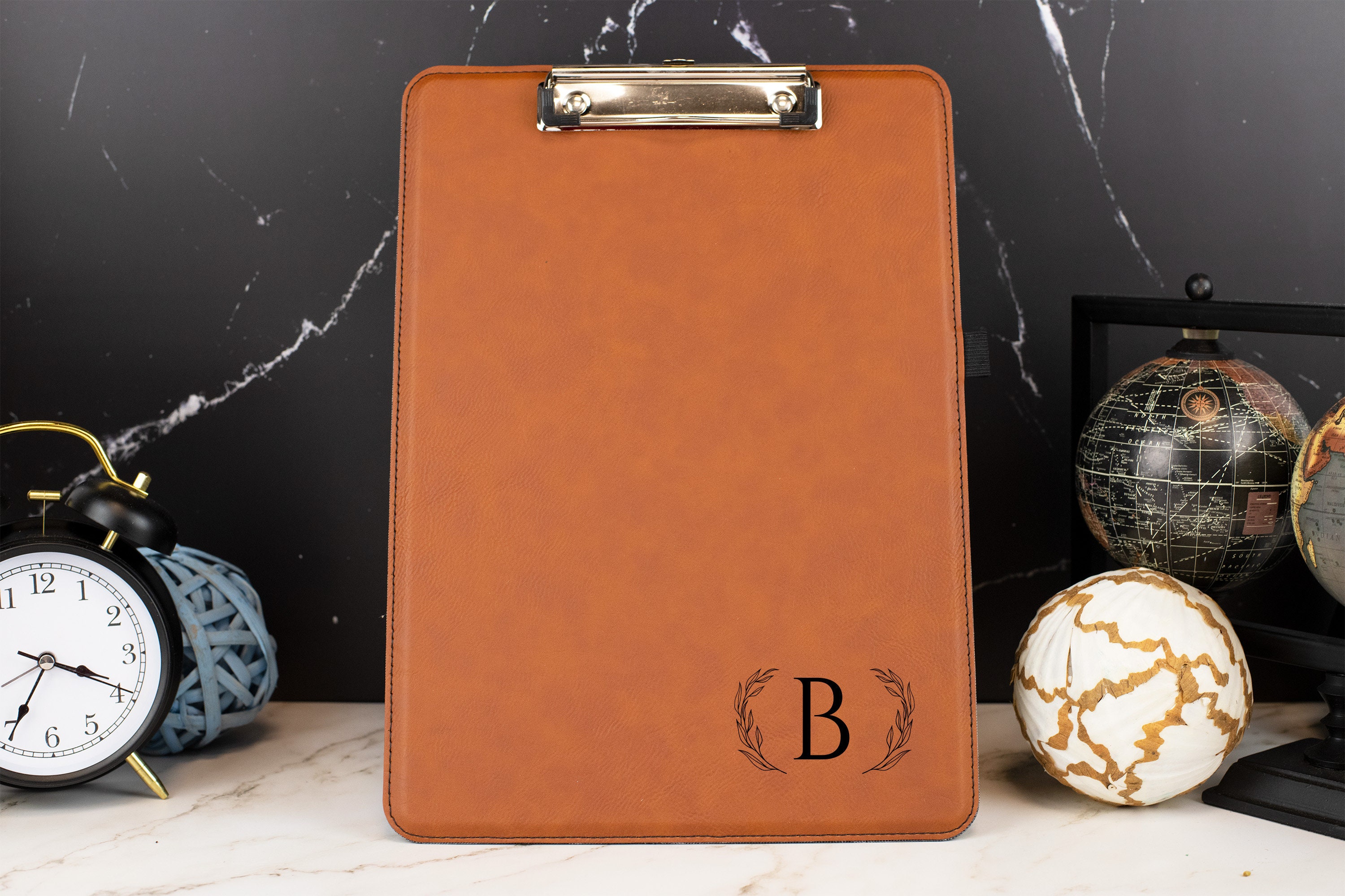 Personalized leather clipboard custom monogrammed clipboard nurse