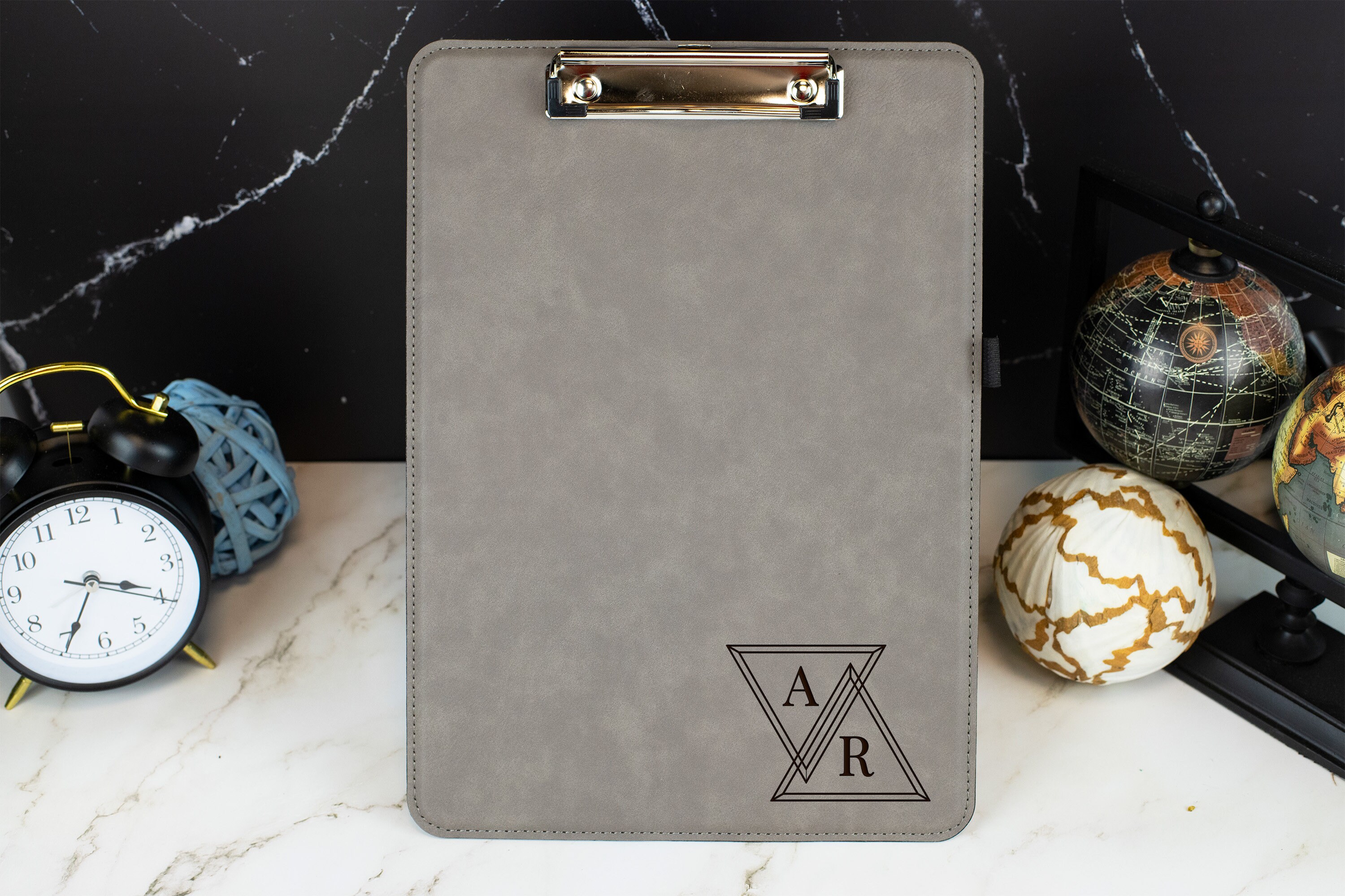 Personalized leather clipboard custom monogrammed clipboard nurse